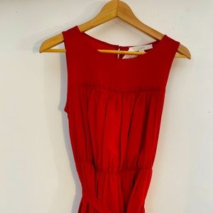 Ann Taylor Loft red dress